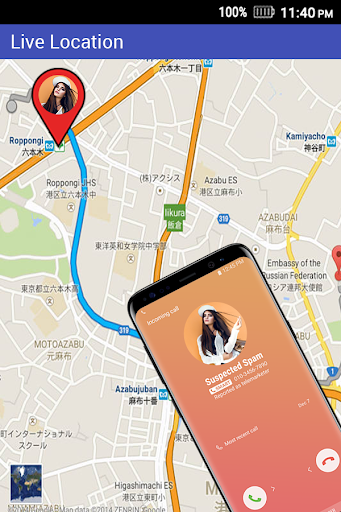 Live Mobile Number Tracker - Phone Number Tracker - عکس برنامه موبایلی اندروید