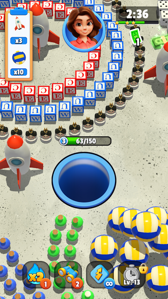 Shoppin' Drop - Hole Puzzle - عکس بازی موبایلی اندروید