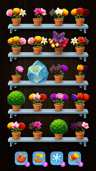 Flower Sort: Blossom Match - Gameplay image of android game