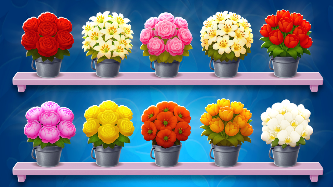 Flower Sort: Blossom Match - Gameplay image of android game
