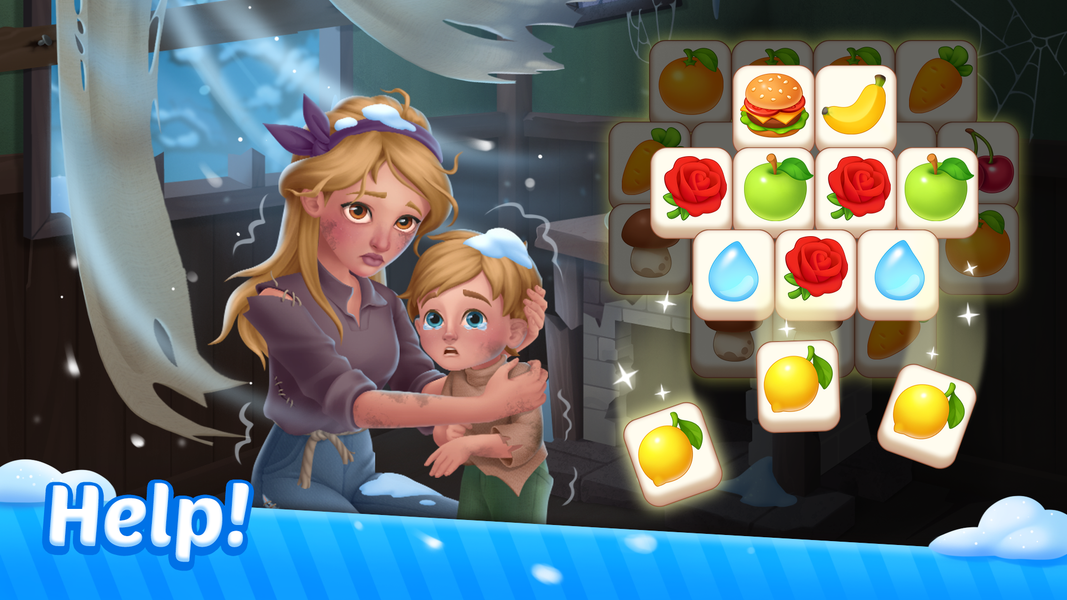 Tile Stories: Match Puzzle - Gameplay image of android game