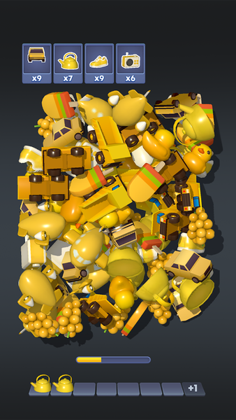 Triple Fusion 3D: Triple Match - عکس بازی موبایلی اندروید