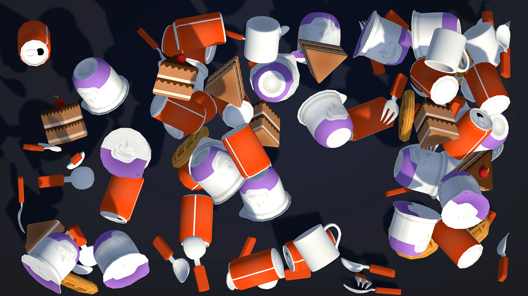 Triple Fusion 3D: Triple Match - Gameplay image of android game