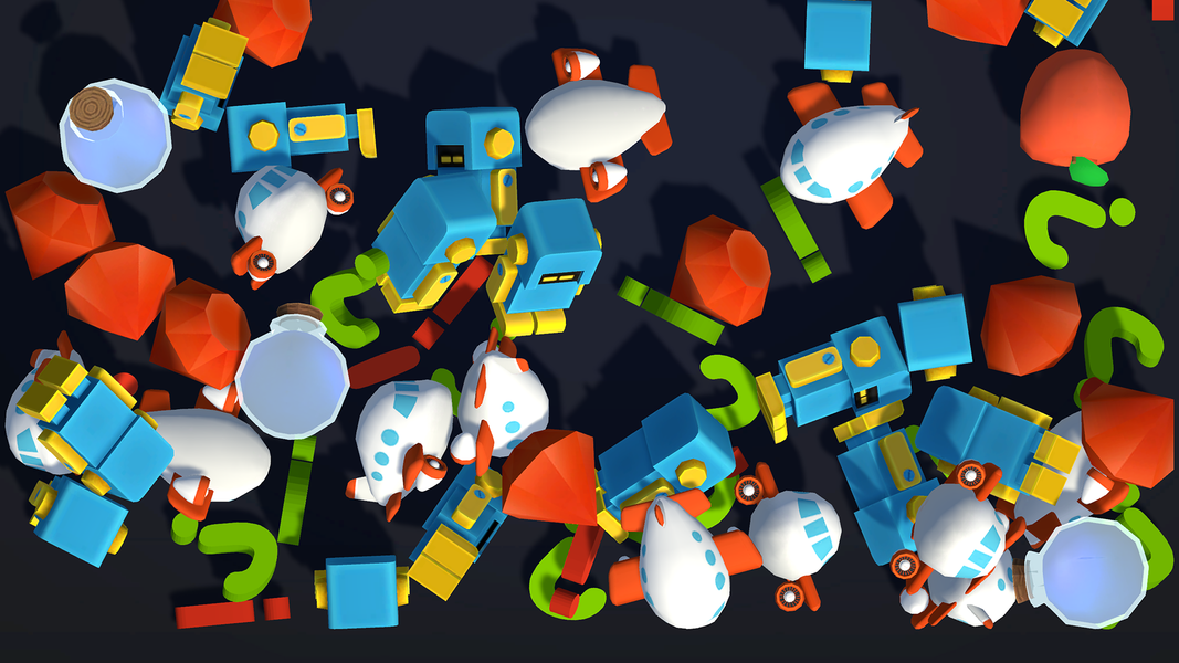 Triple Fusion 3D: Triple Match - Gameplay image of android game