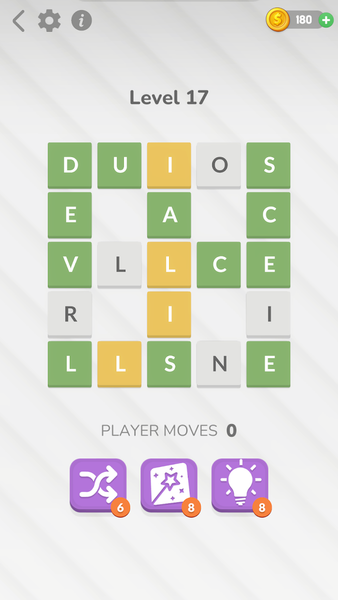 Word Waffle: Daily Puzzles - Gameplay image of android game