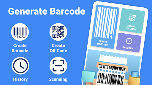 Barcode Generator & Scanner - عکس برنامه موبایلی اندروید