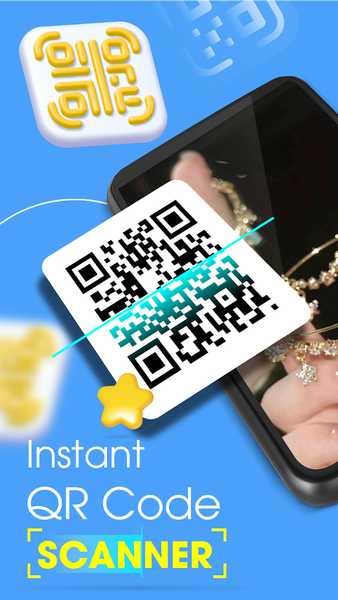 Scan Now: Barcode Scanner QR - عکس برنامه موبایلی اندروید