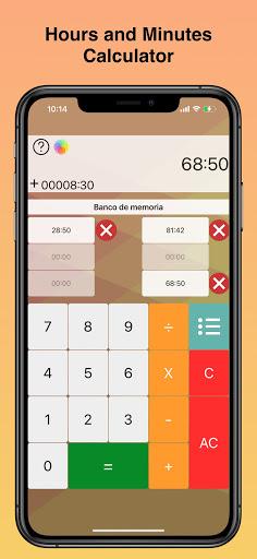 Hours Minutes Calculator Time - Image screenshot of android app