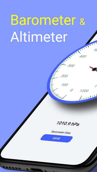 Barometer & Altimeter with GPS - عکس برنامه موبایلی اندروید