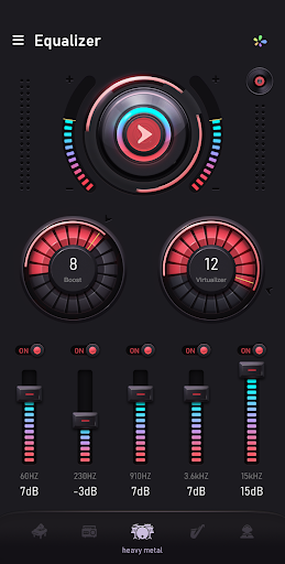 Equalizer & Bass Boost - Image screenshot of android app