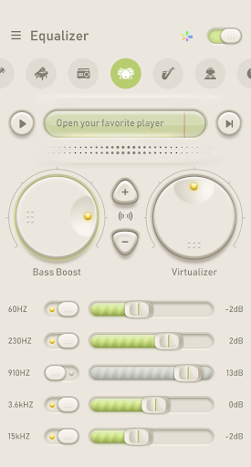 Equalizer & Bass Boost - Image screenshot of android app