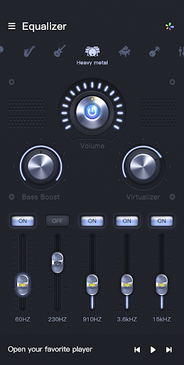 Equalizer & Bass Boost - Image screenshot of android app