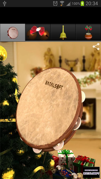Christmas Music Instruments - Gameplay image of android game