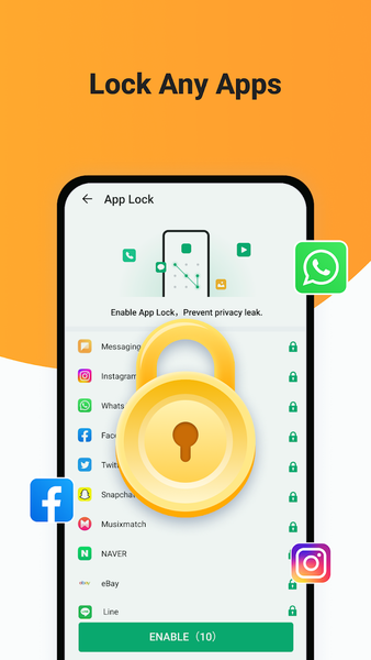 Ora Battery, Cleaner Antivirus - Image screenshot of android app