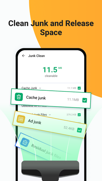Ora Battery, Cleaner Antivirus - Image screenshot of android app