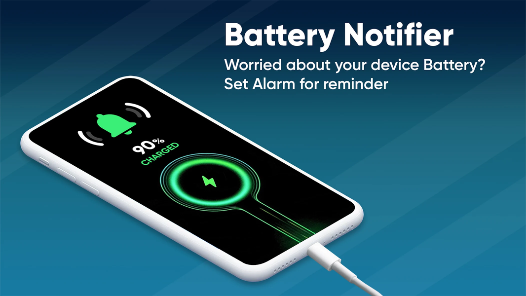 Battery Charge Sound Alert - Image screenshot of android app