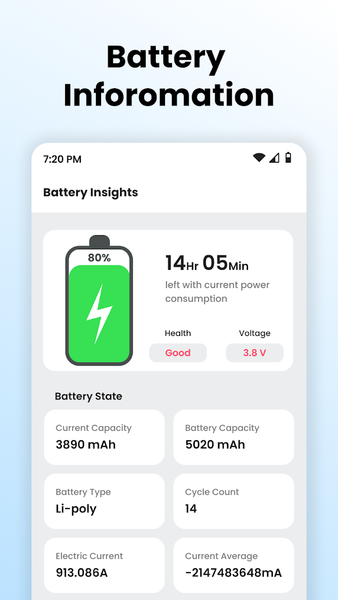 Full Battery 100% Alarm - Image screenshot of android app