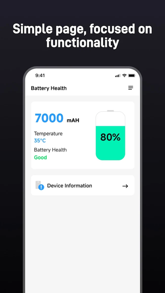 Battery Health - Image screenshot of android app