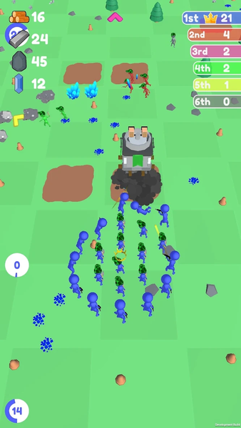 Islands Control: Army War - Gameplay image of android game