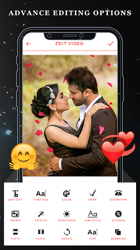 My Photo Lyrical Status Maker - Particle Wave Beat - عکس برنامه موبایلی اندروید