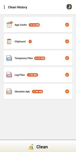 Clean History - Optimize - Image screenshot of android app