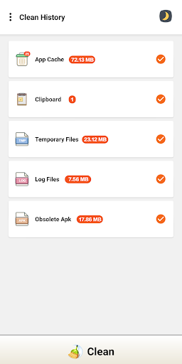 Clean History - Optimize - Image screenshot of android app