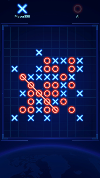 2 Player Games: Tic Tac Toe - Gameplay image of android game