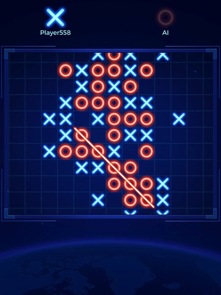 2 Player Games: Tic Tac Toe - Gameplay image of android game