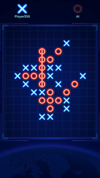 2 Player Games: Tic Tac Toe - Gameplay image of android game