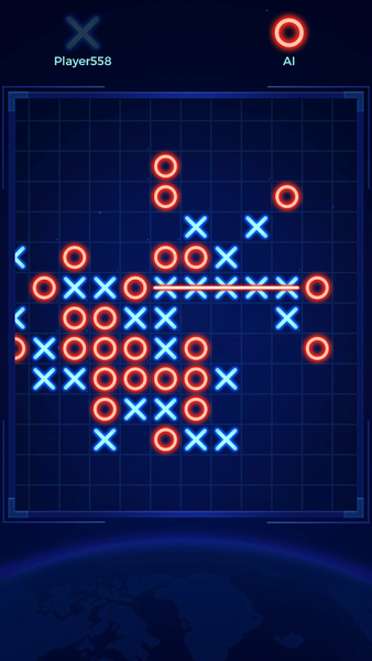 2 Player Games: Tic Tac Toe - Gameplay image of android game