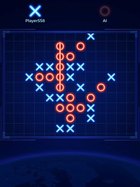 2 Player Games: Tic Tac Toe - Gameplay image of android game