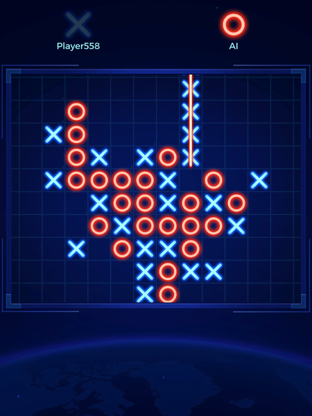 2 Player Games: Tic Tac Toe - Gameplay image of android game