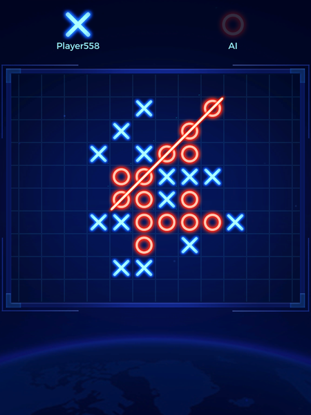 2 Player Games: Tic Tac Toe - Gameplay image of android game