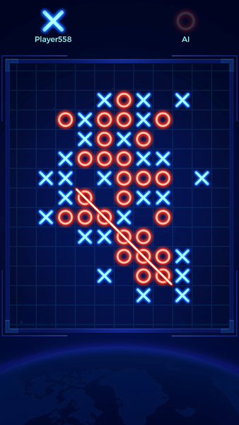 2 Player Games: Tic Tac Toe - Gameplay image of android game
