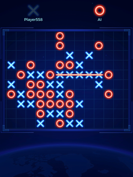 2 Player Games: Tic Tac Toe - Gameplay image of android game