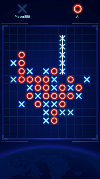 2 Player Games: Tic Tac Toe - Gameplay image of android game