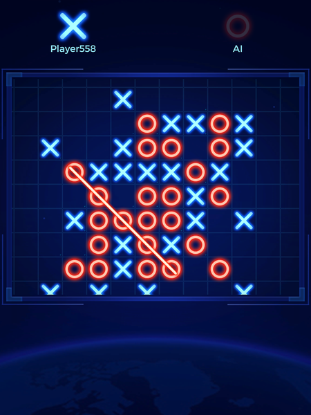 2 Player Games: Tic Tac Toe - Gameplay image of android game