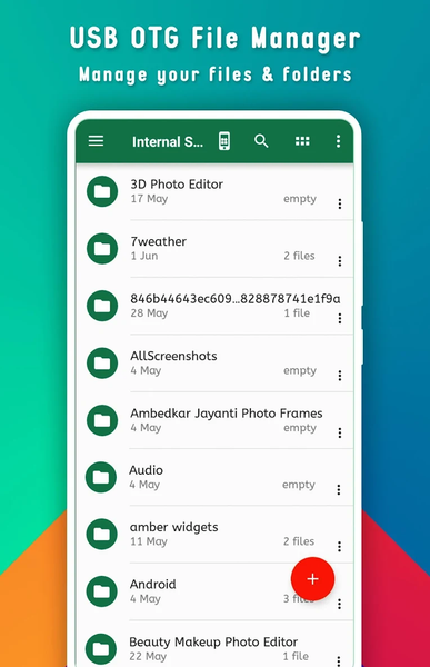 USB OTG File Manager - Image screenshot of android app