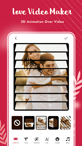 Love Video Maker With Music - Image screenshot of android app