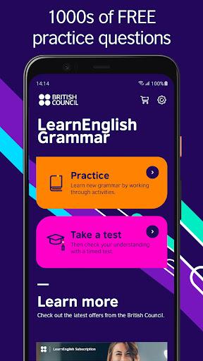 LearnEnglish Grammar - عکس برنامه موبایلی اندروید