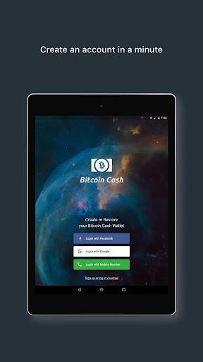Bitcoin Cash Wallet. Buy BCH coins - Freewallet - Image screenshot of android app