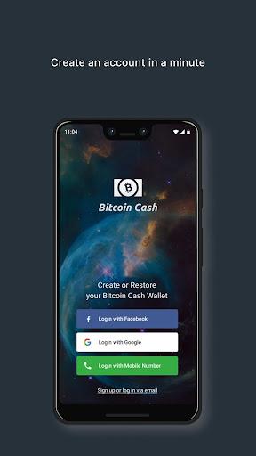 Bitcoin Cash Wallet. Buy BCH coins - Freewallet - Image screenshot of android app