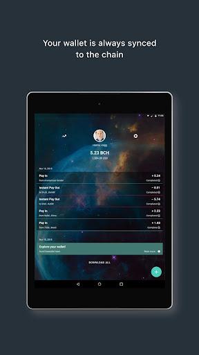 Bitcoin Cash Wallet. Buy BCH coins - Freewallet - Image screenshot of android app