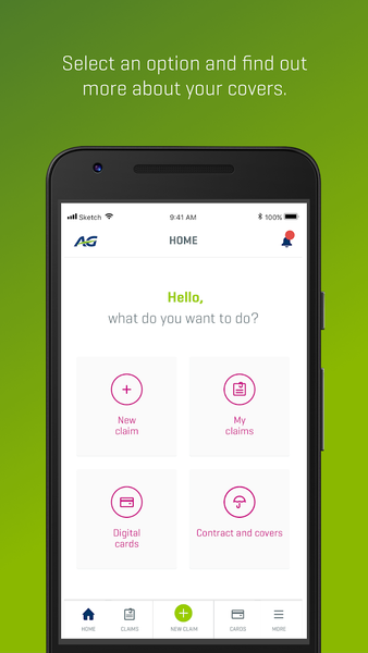 MyAG Employee Benefits - Image screenshot of android app