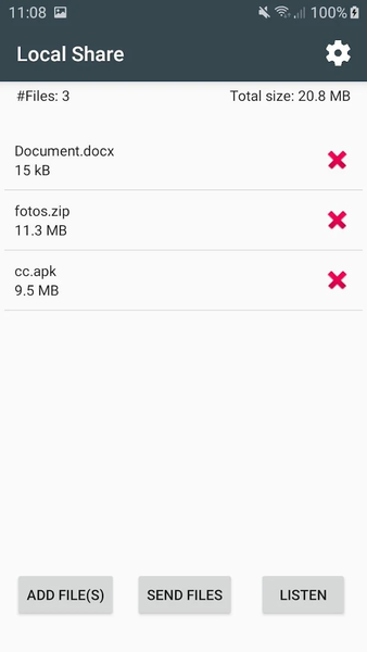 Local Share - Image screenshot of android app