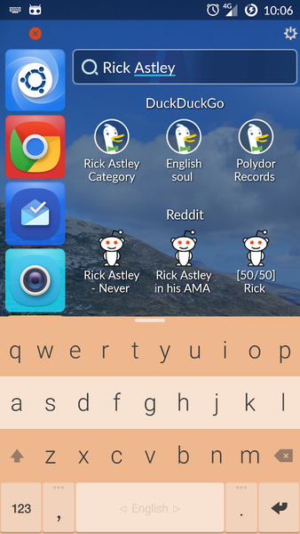 DistroHopper • Linux desktop - Image screenshot of android app