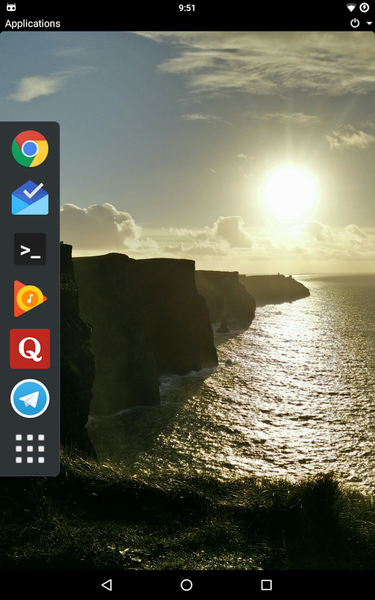 DistroHopper • Linux desktop - Image screenshot of android app