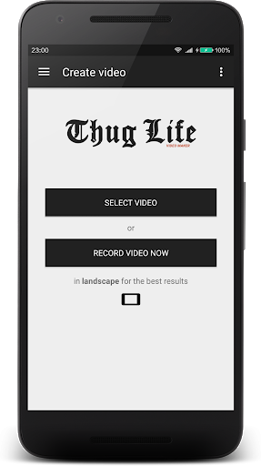 Thuglife Video Maker - Image screenshot of android app