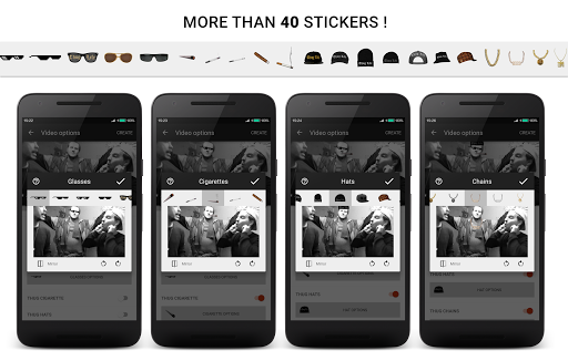 Thuglife Video Maker - Image screenshot of android app