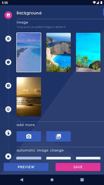 Beach Sand Live Wallpaper - Image screenshot of android app